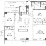 4LDKの115.30平米の広さの間取りです(間取)