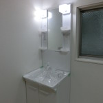 エバー西田辺２０３号室独立洗面化粧台